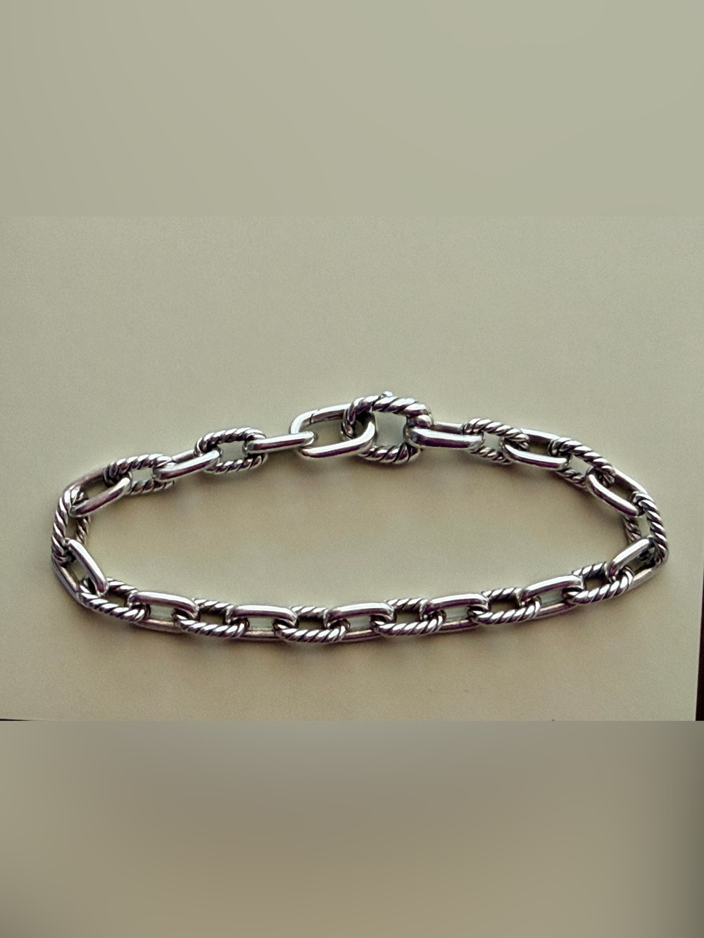 David Yurman DY MADISON® Silver CHAIN BRACELET, S, 5.5mm - Picture 9 of 16